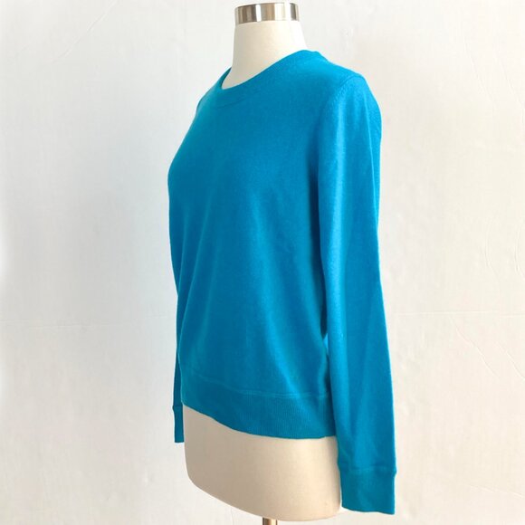 NWT ★: ARITZIA/TNA "Keely" Cashmere Sweater, Blue, S - Picture 6 of 13